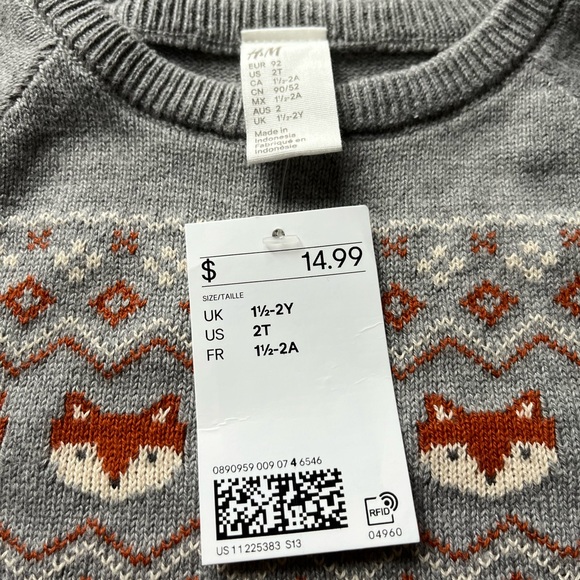 New - Baby Boy Christmas Outfits Set (2T) - Picture 3 of 7